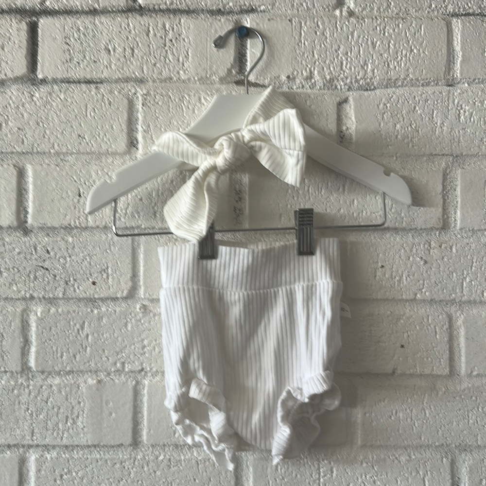 Pat Pat Bloomer & Headband Matching Set